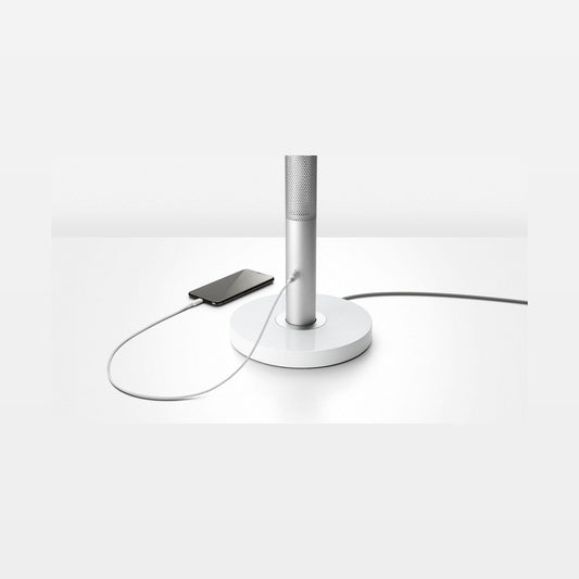 Sockel der Dyson Solarcycle Morph Tischleuchte mit Ladefunktion