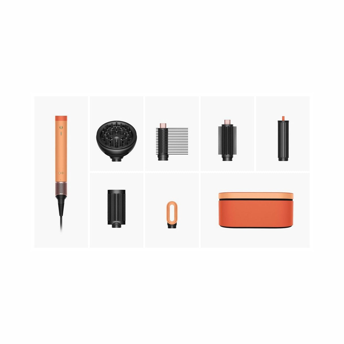 Dyson Airwrap Co-anda2x Curly+Coily mit allen Aufsätzen und Etui