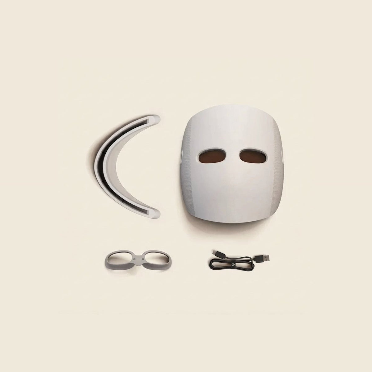 TheraFace Mask LED Maske mit Augenschutz und Zubehör