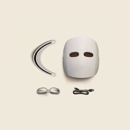 TheraFace Mask LED Maske mit Augenschutz und Zubehör