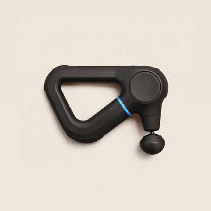 Theragun Prime Massagepistole in Schwarz mit Dreiecksgriff