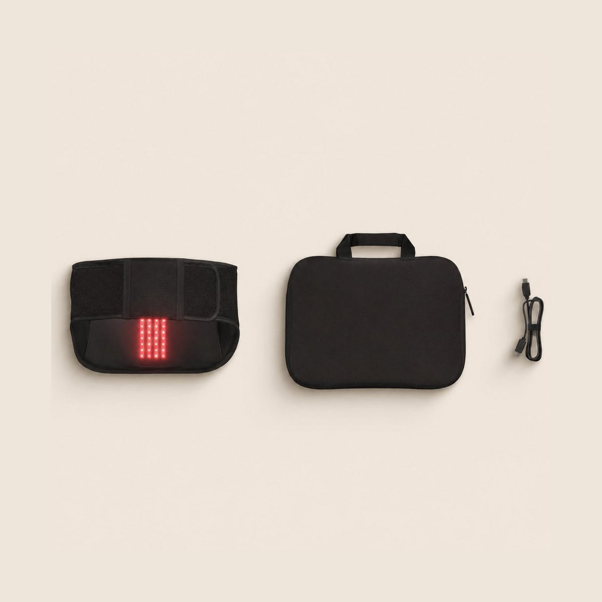 ThermBack LED mit Transporttasche und Ladekabel