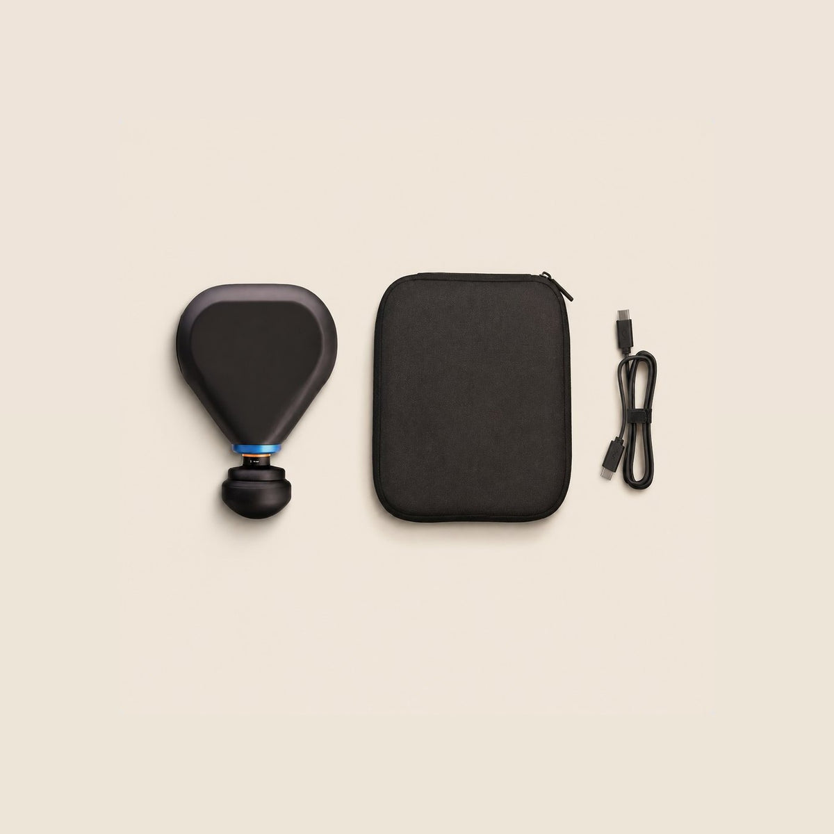 Theragun Mini Plus mit Transporttasche und Ladekabel