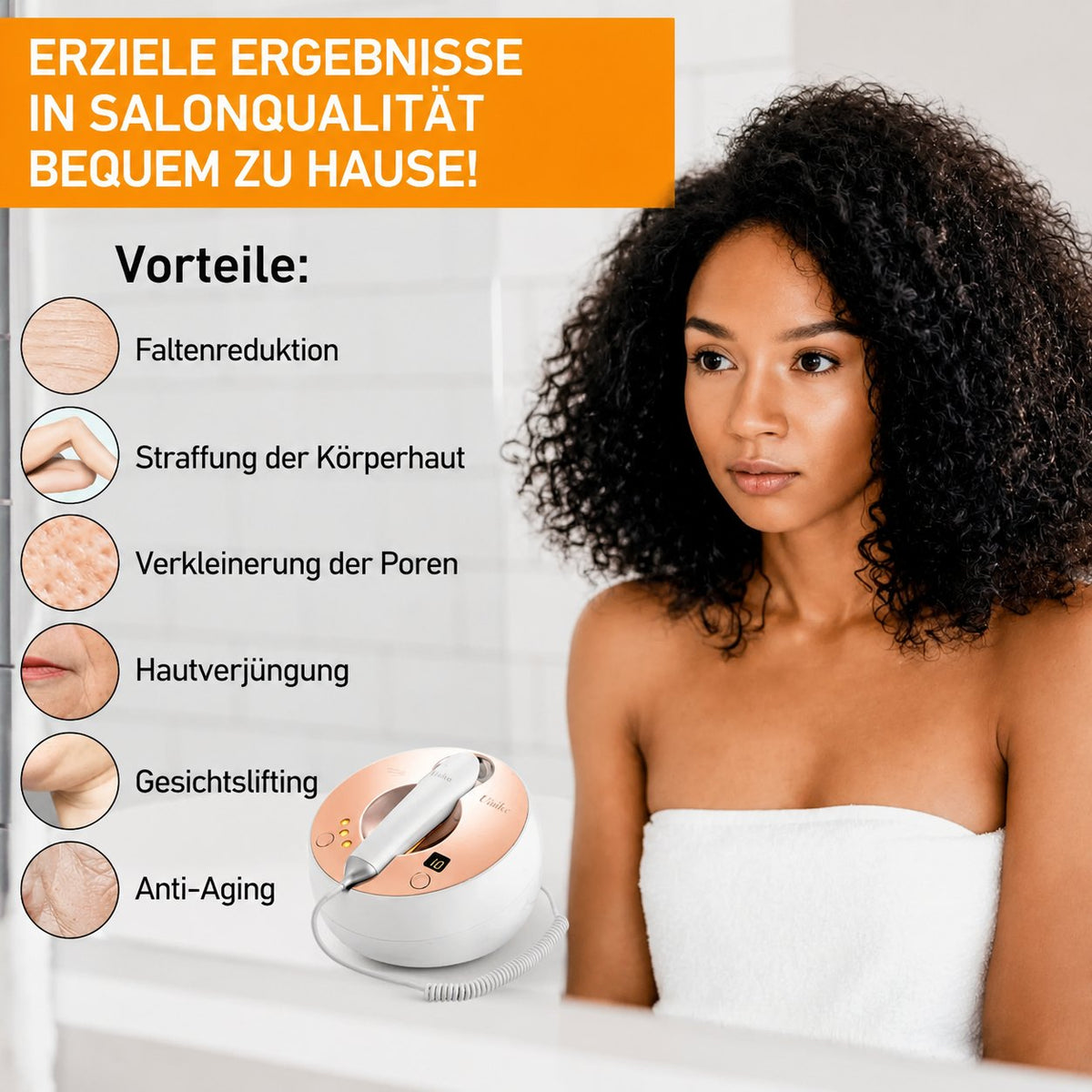 Uaike RF Gerät mit Anwendungsbereichen