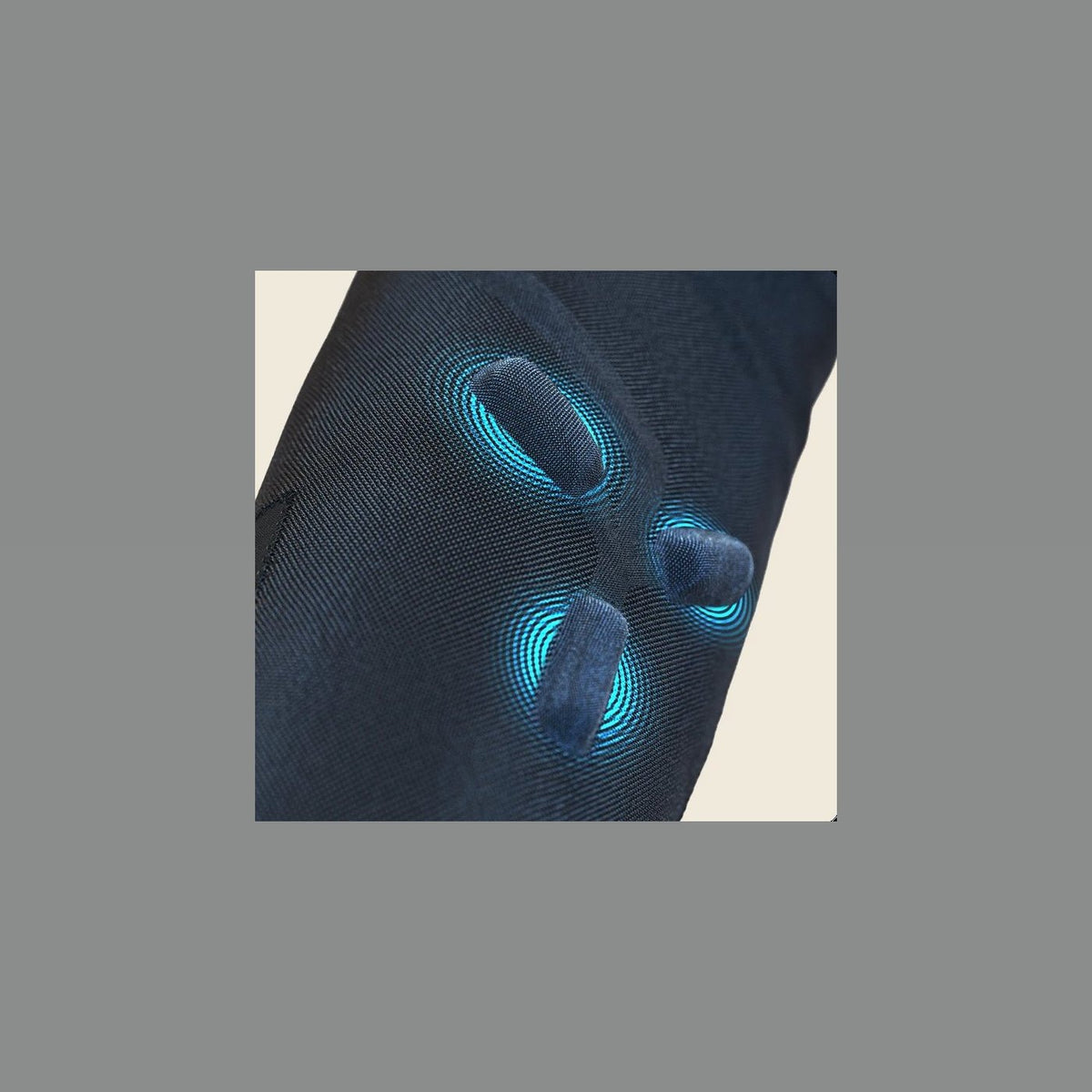 Lage der Vibrationsmotoren in der RecoveryPulse Arm