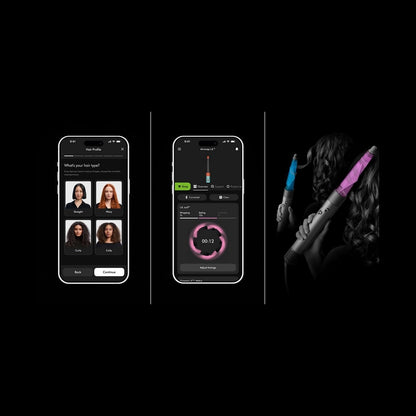 MyDyson App mit Haarprofil für den Dyson Airwrap i.d.