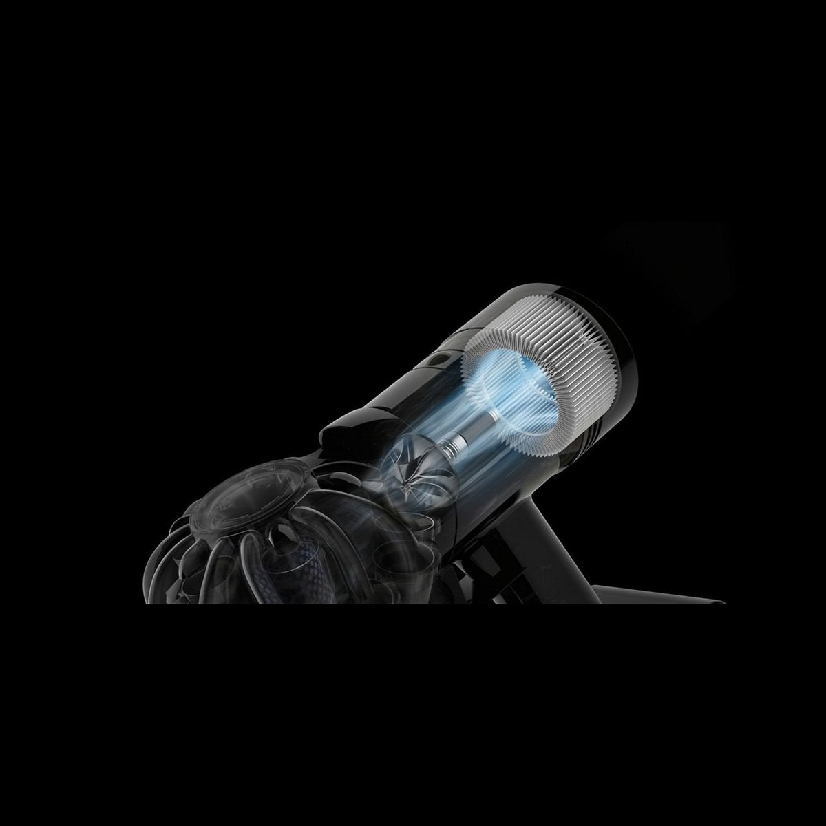Technische Ansicht des Dyson Car+Boat Handstaubsaugers
