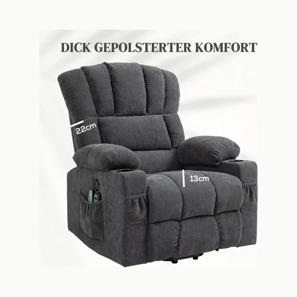Polsterstärke von Rücken- und Sitzkissen im Detail