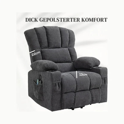 Polsterstärke von Rücken- und Sitzkissen im Detail